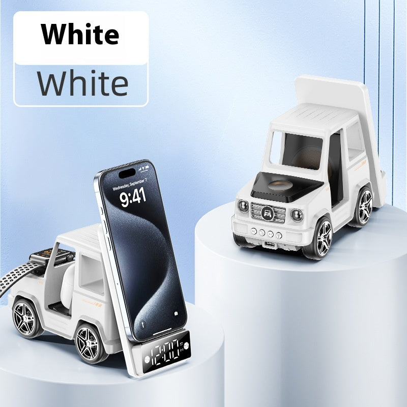Chargeur d'écouteur de bureau sans fil pour téléphone mobile créatif