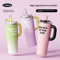 Insulated double-wall stainless steel water bottle