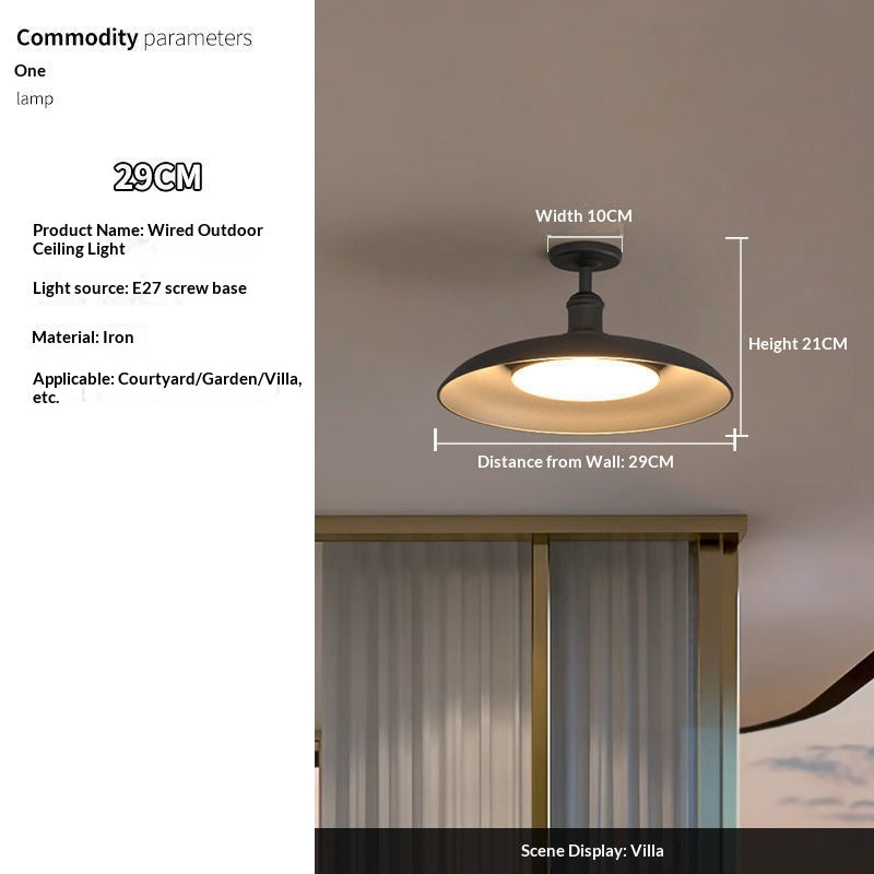 Accueil Et extérieur Imperméable Plafond lumière