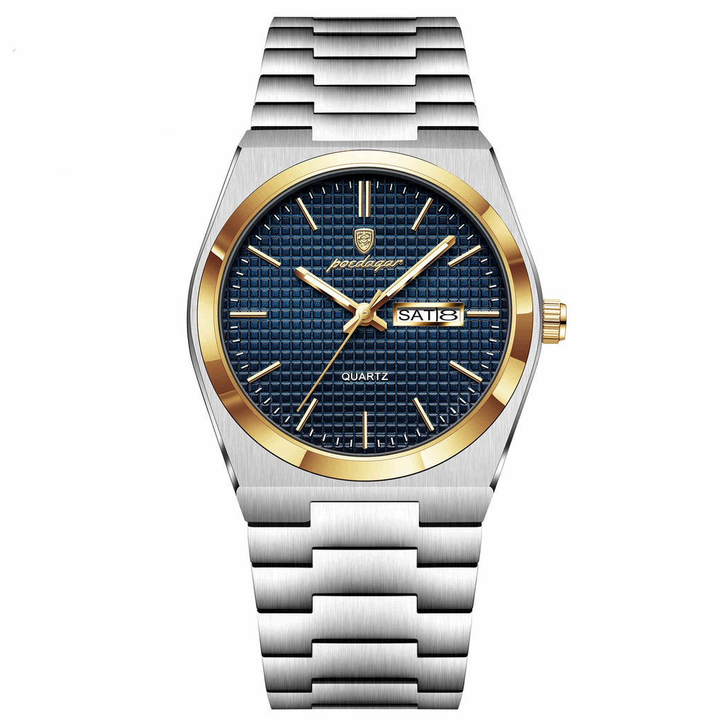 Mode Waterproof Calendrier Business Glow-in-the-dark Trend Watch