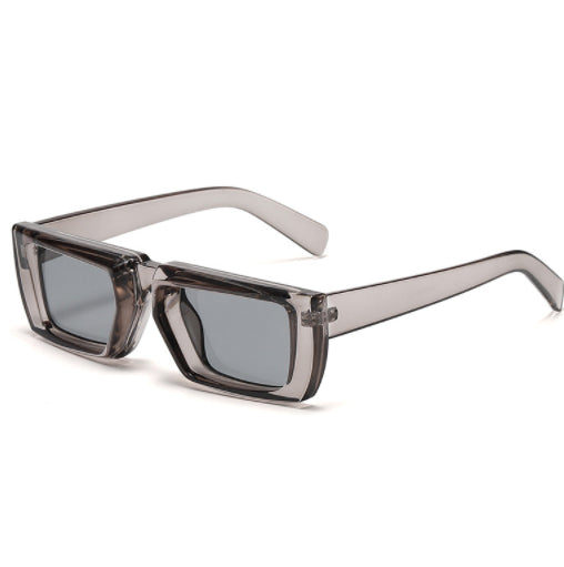 Y2K Girl Super Cool Street Shooting UV-proof Lunettes de soleil en forme spéciale