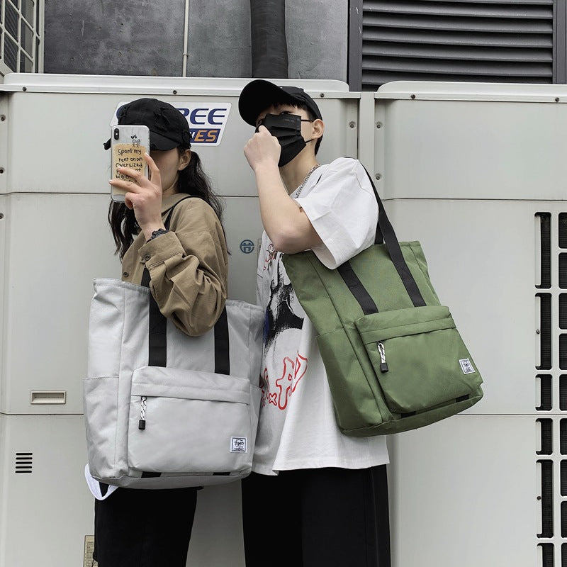 Sac à main pour hommes Sac à bandoulière simple et de grande capacité