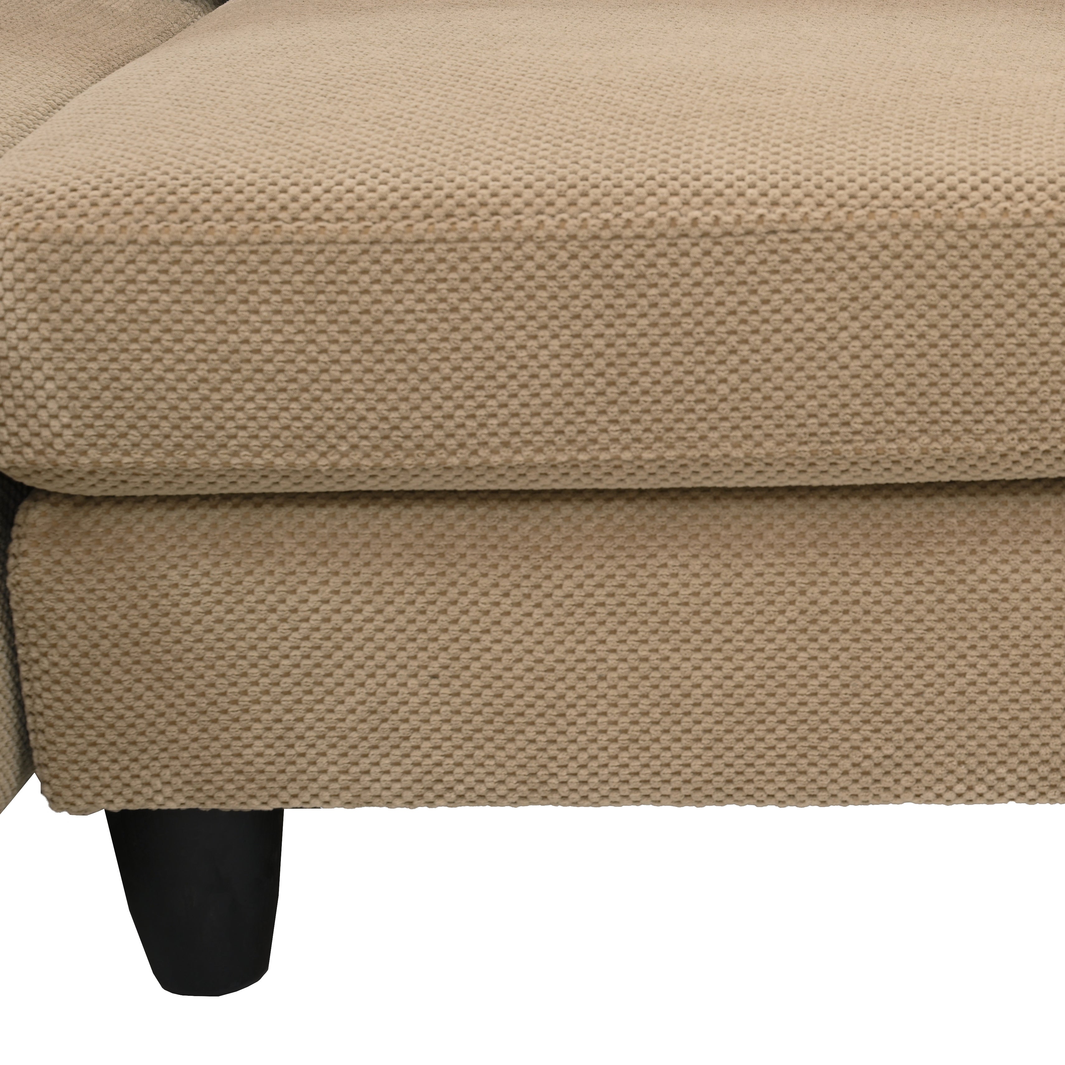 Nubby tapisserie U-Shaped Sofa