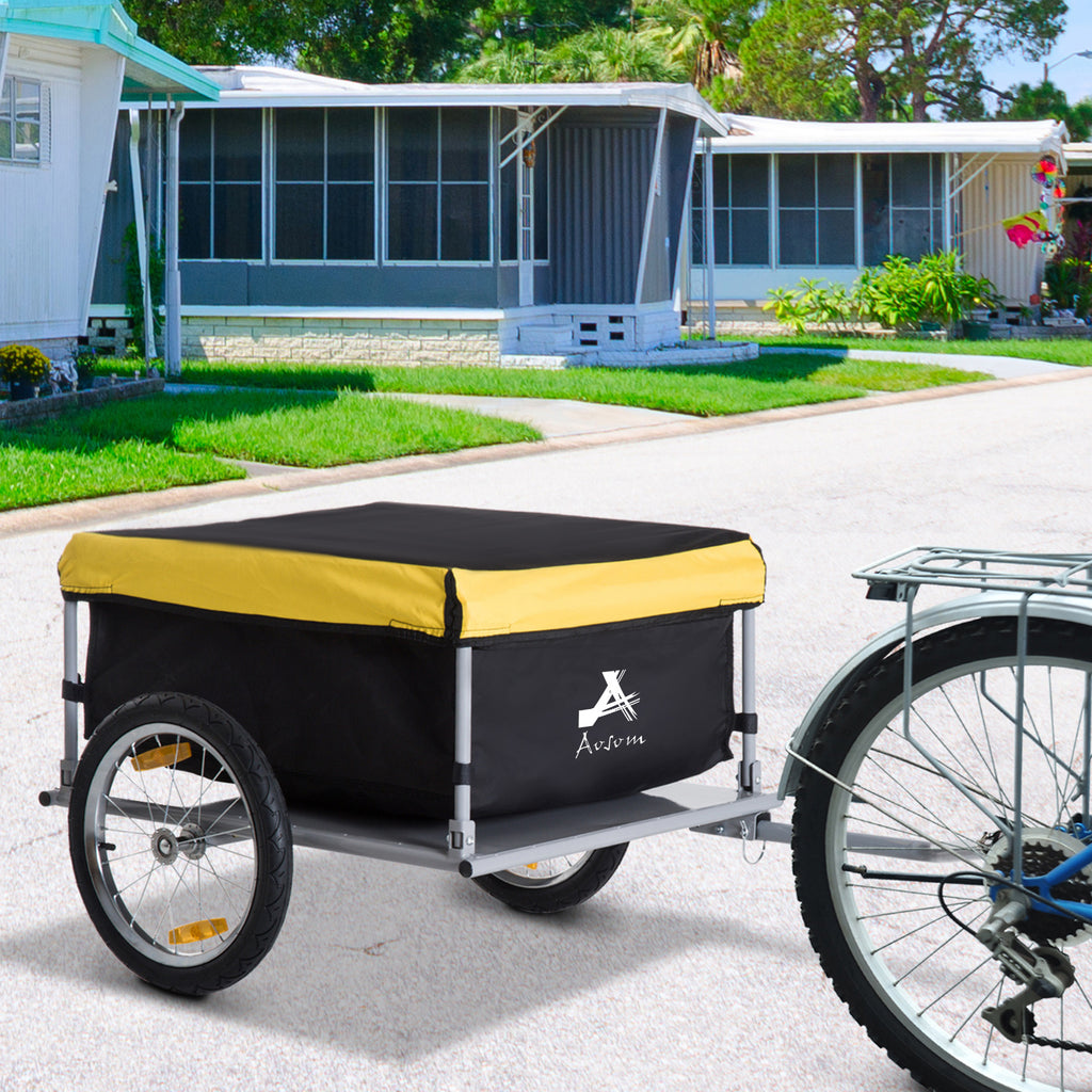 Bicycle cargo trailer