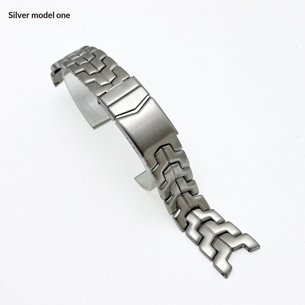 Bracelet en acier inoxydable massif