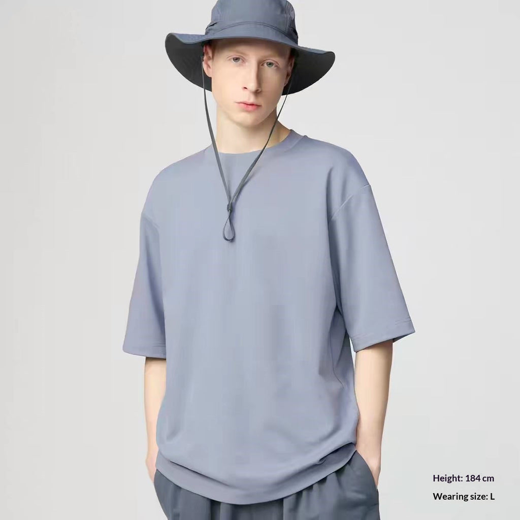T-shirt homme col rond T-shirt simple et polyvalent