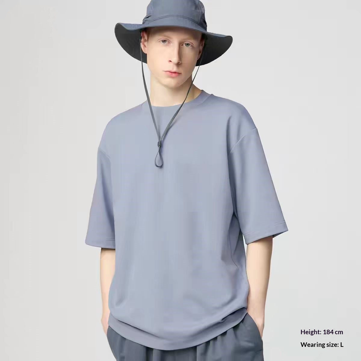 T-shirt homme col rond T-shirt simple et polyvalent