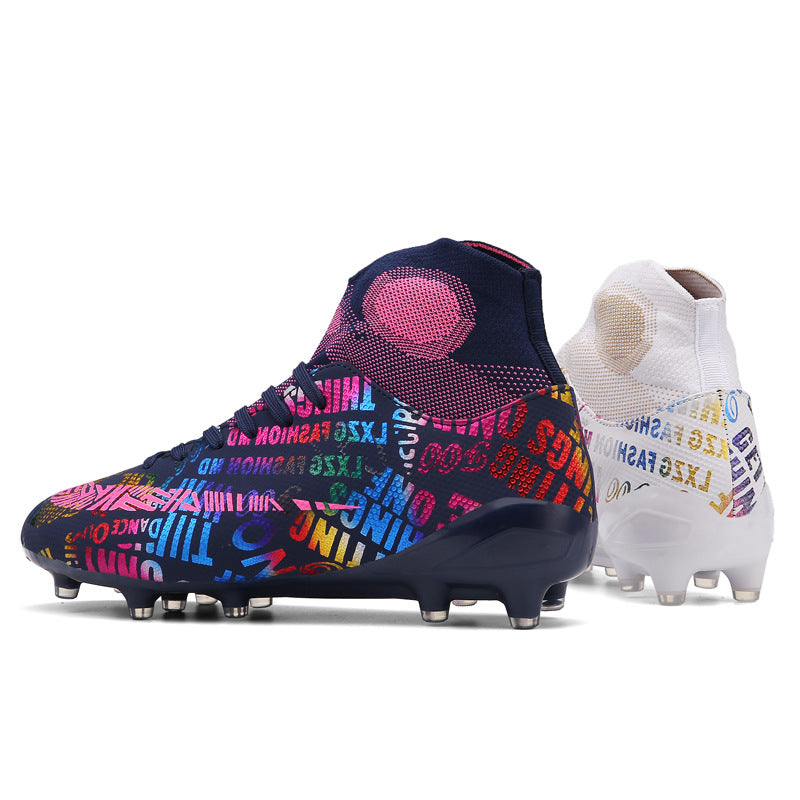 Chaussures de soccer Mode Breathable Broken Nail Chaussures de soccer homme grande taille