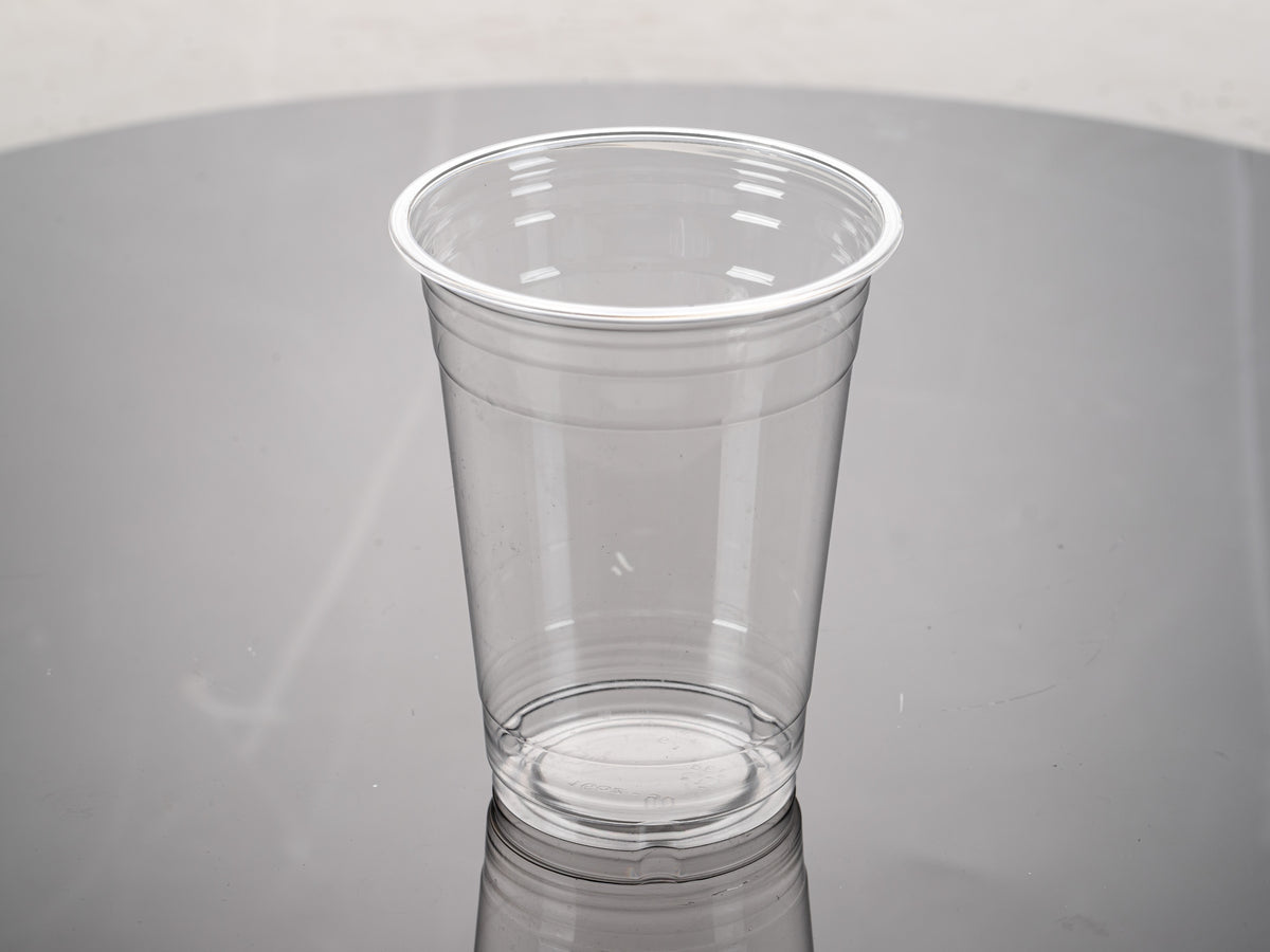 Coupe jetable clair couleur-PET-500ml-50 pièces