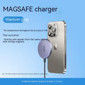 Chargeur sans fil Adsorbe Téléphone mobile Aspiration magnétique Tissage