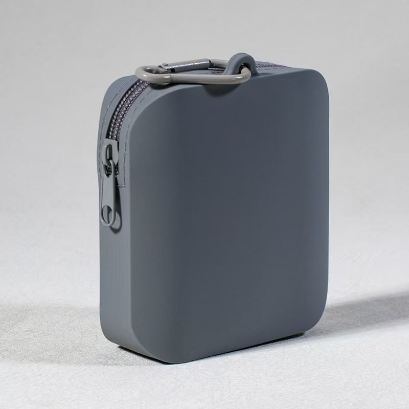 Sac de nourriture pour chiens en silicone extérieur portable