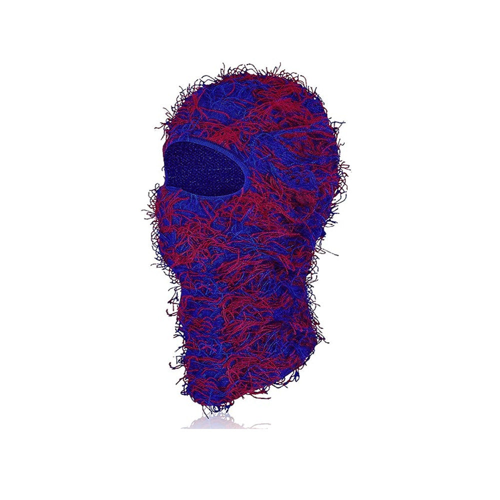 Masque de visage chaud tricoté européen et américain