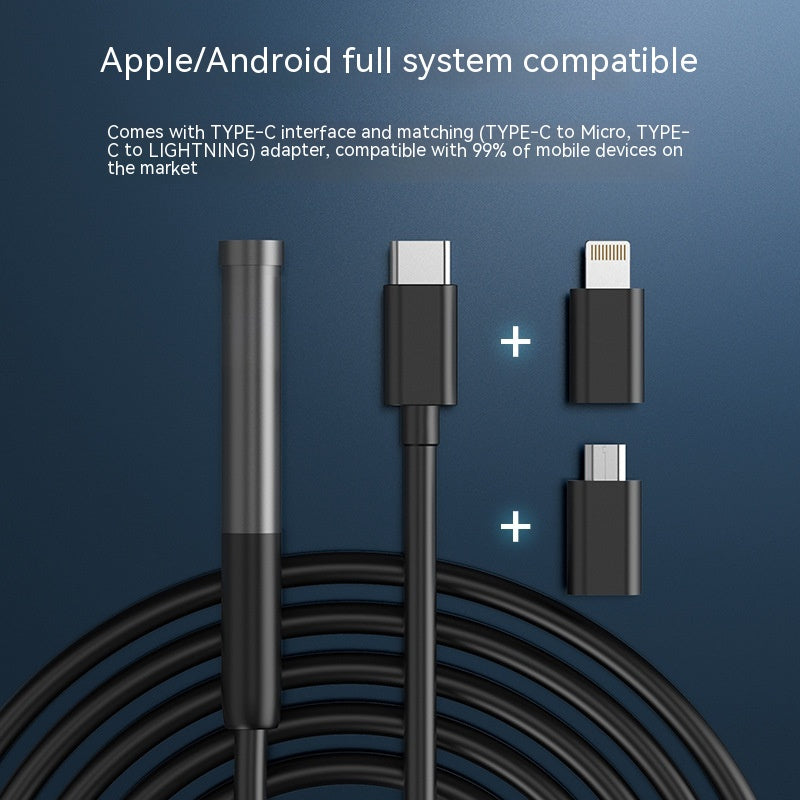 3-in-1 Handheld Phone Endoscope
