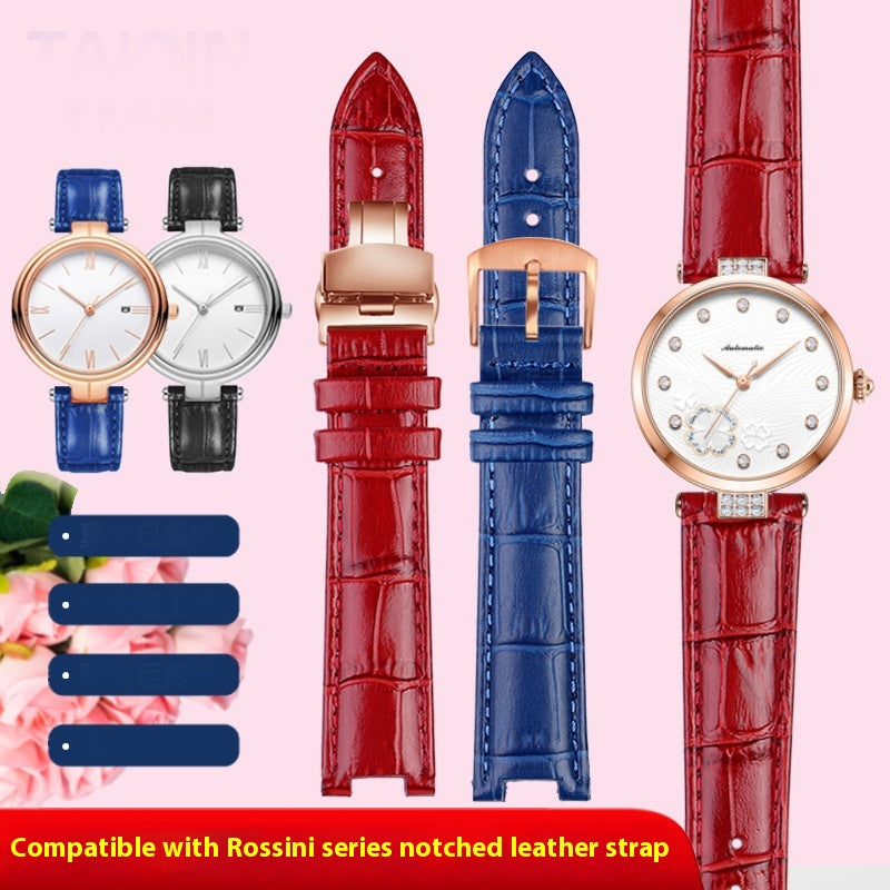 Bande de montres en cuir pour femmes Notch