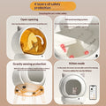 Entièrement automatique Cat Litter Box Smart Roller Cat Toilette