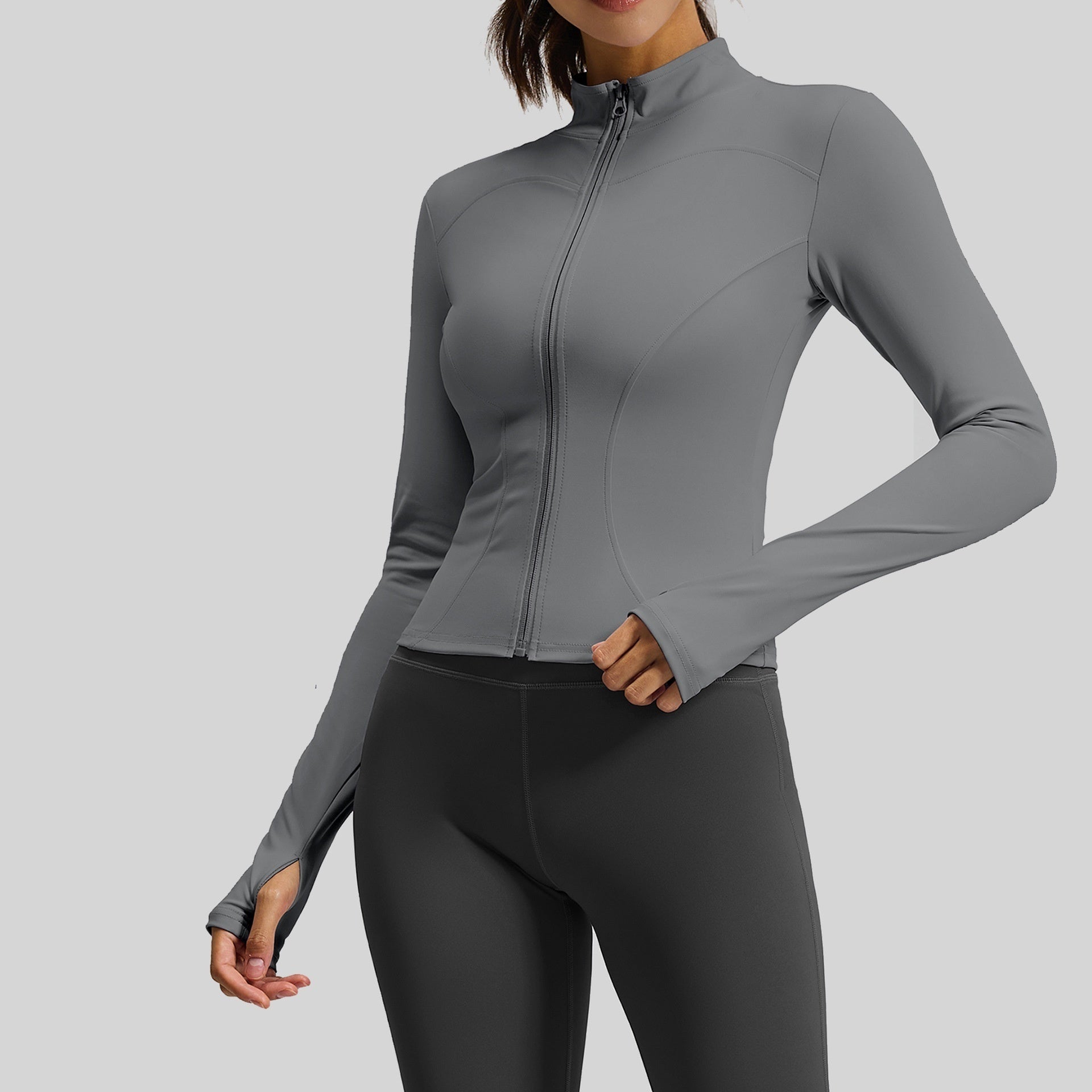 Top athlétique avec un Slimming Bare-feel pour courir et des entraînements