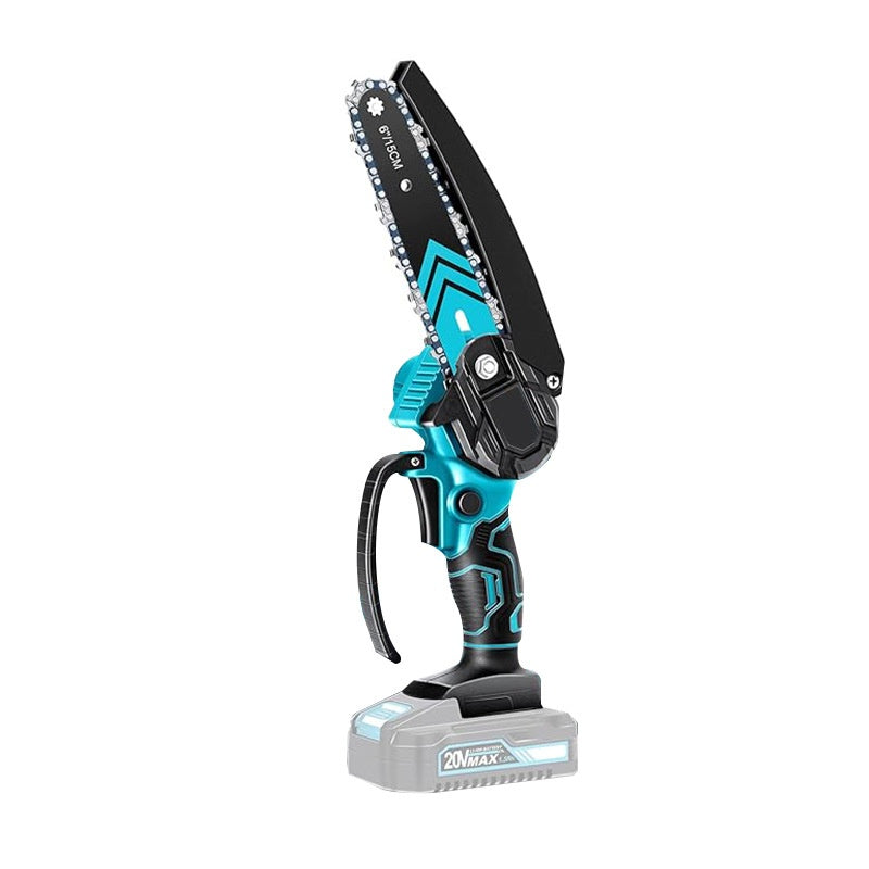 Sciage à chaîne de lithium de 6 pouces Sciage de coupe de bois Ménage Mini rechargeable