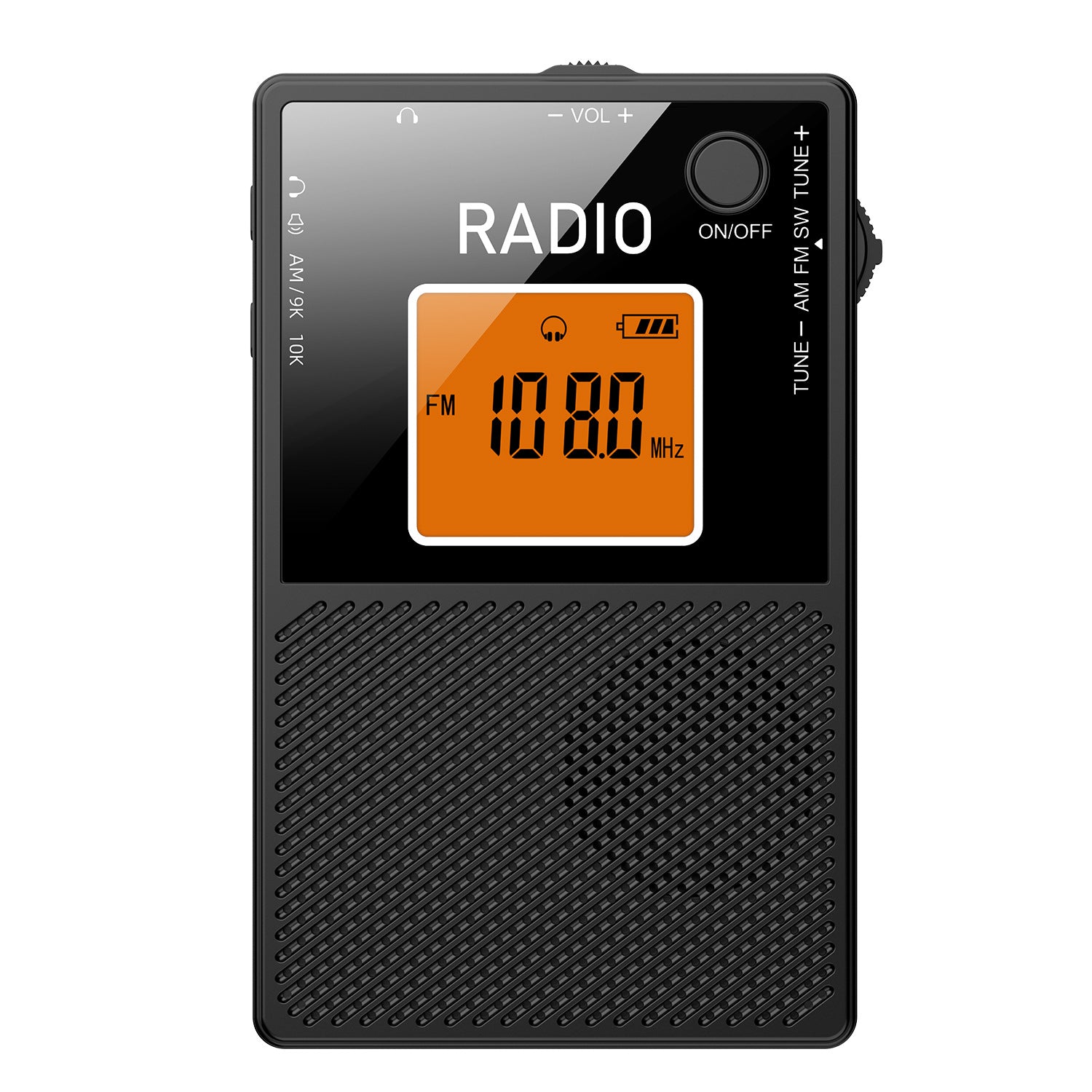 FM AM SW Carte de bande complète Radio portable