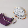 Accessoires de chaîne de perles colorés tout-match