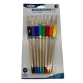 MOQ 5000 Sets 6 Supports de stylo à éponge fileté Hb Pencil Gel Pen Cover Non-dérapant Positif