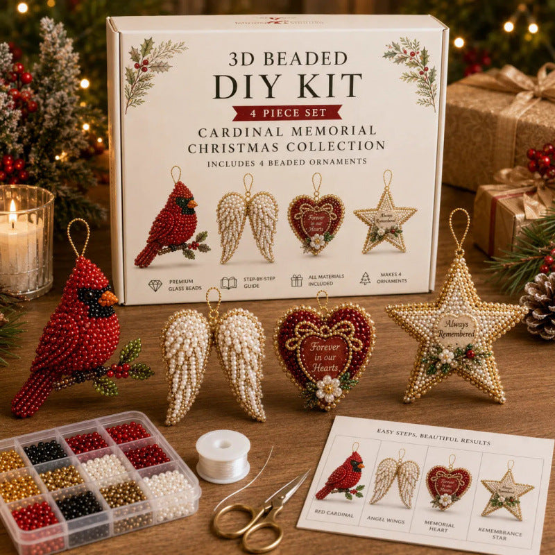 3D Perles Icônes de Noël Kit de bricolage
