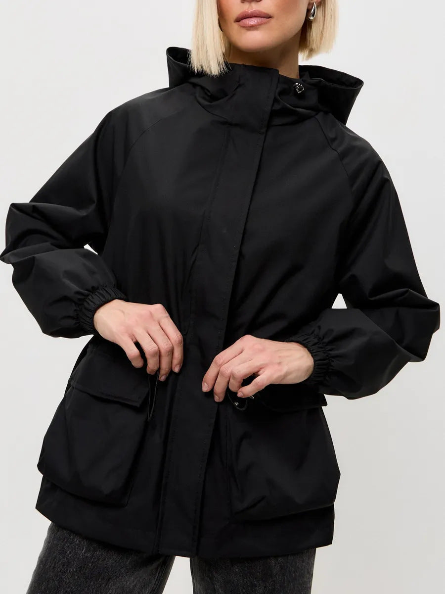 Veste de mode européenne et américaine casual pour femme à manches longues