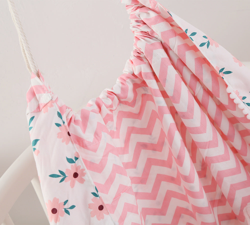 Panier de suspension extérieur pour enfants Hamac de dessin animé