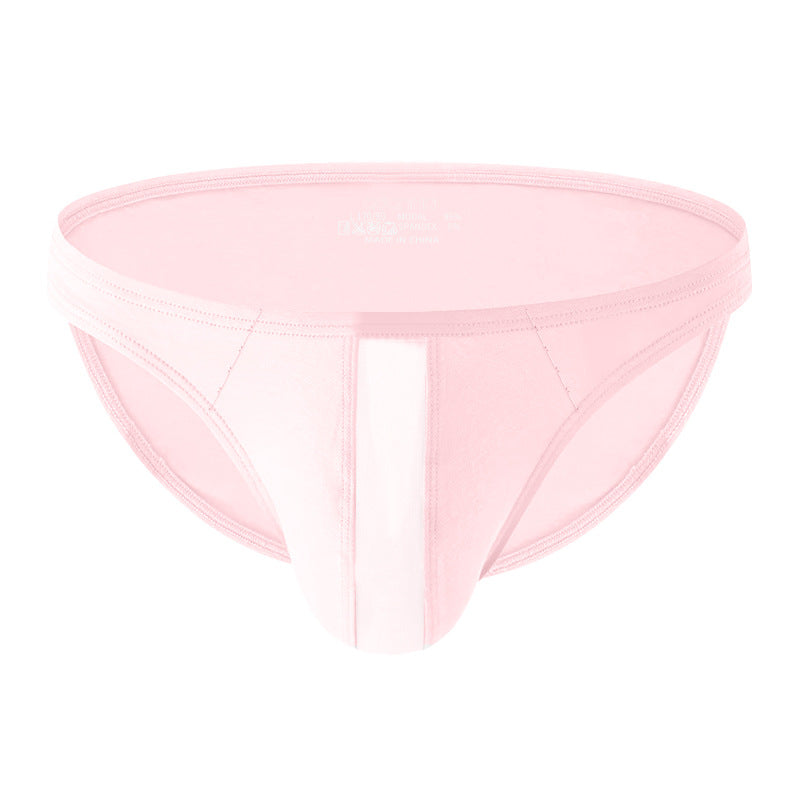 Modal Sexy hommes slips faible taille confortable et respirant haut élastique