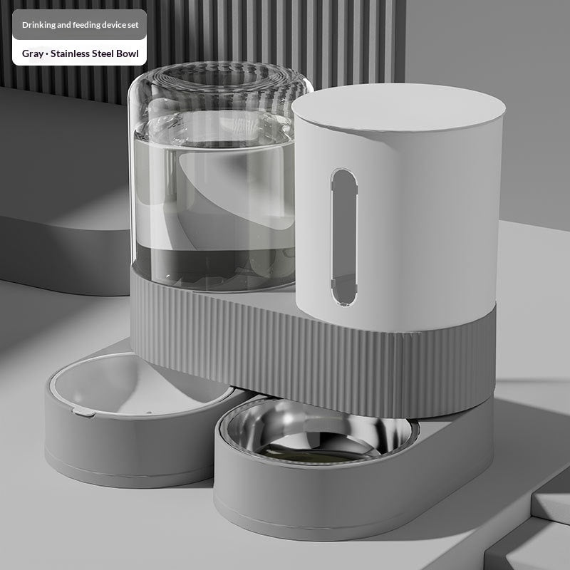 Distributeur automatique d'eau et de nourriture pour animaux de compagnie