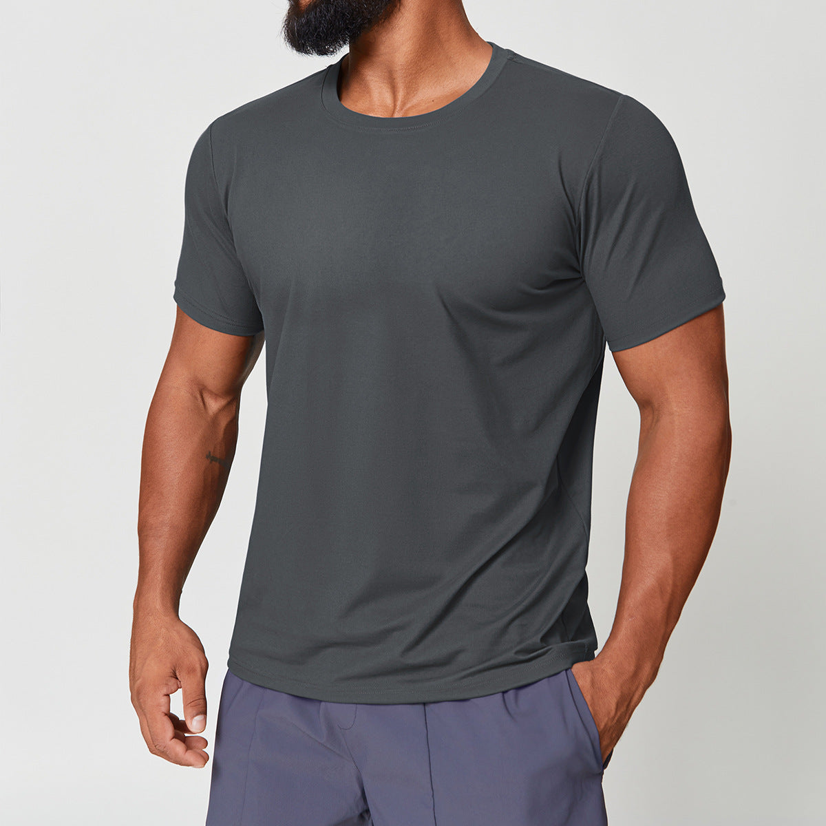 T-shirt homme col rond