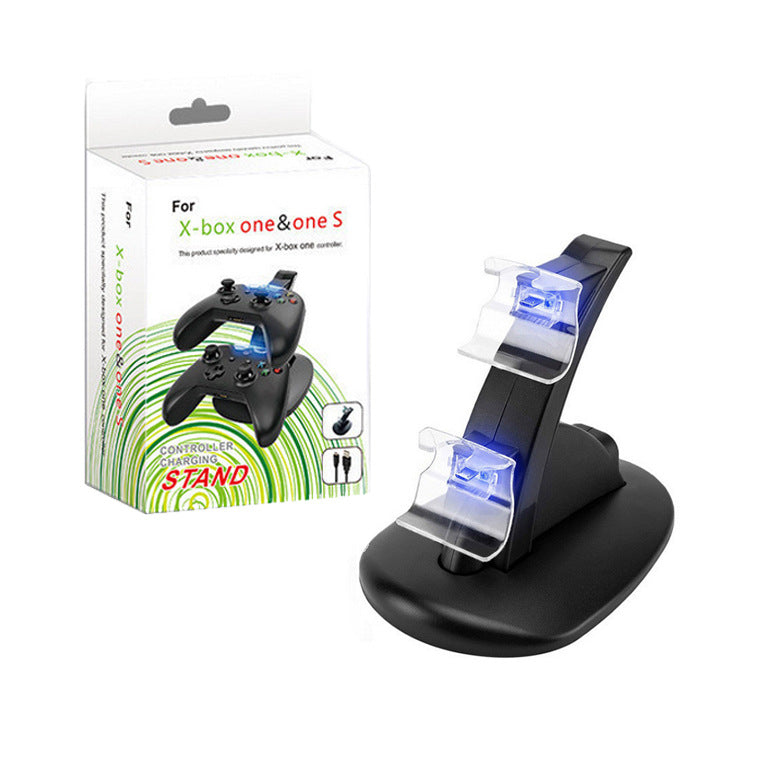 2-Slot Plastic Gamepad Controller Charger