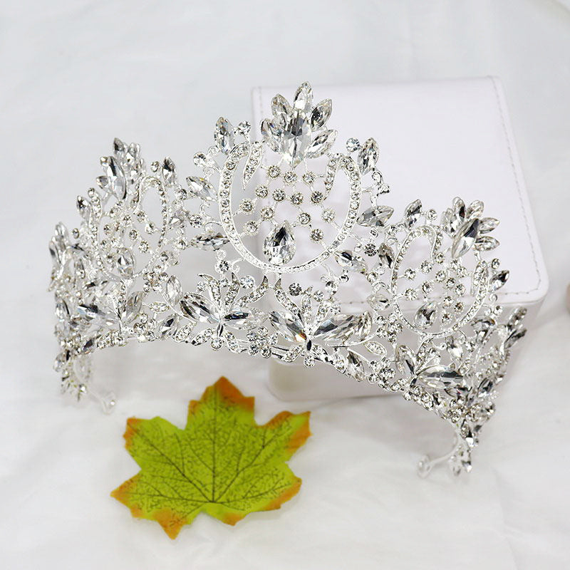 Flower Horse Eye Atmospheric Mariée de la Couronne Photographie Spectacle d'anniversaire Tiara