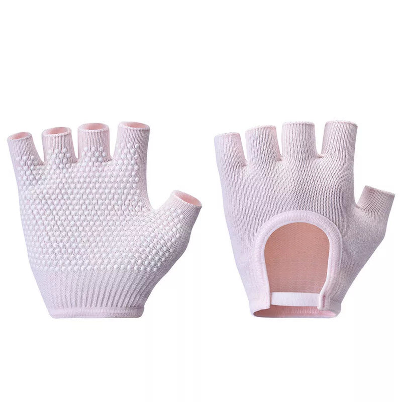 Gants antidérapants de yoga aérien en coton respirant