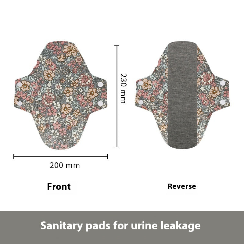 Graphene Lavable Sanitaire Pad Antibactérien Anti-allergie Coton pur Respirant