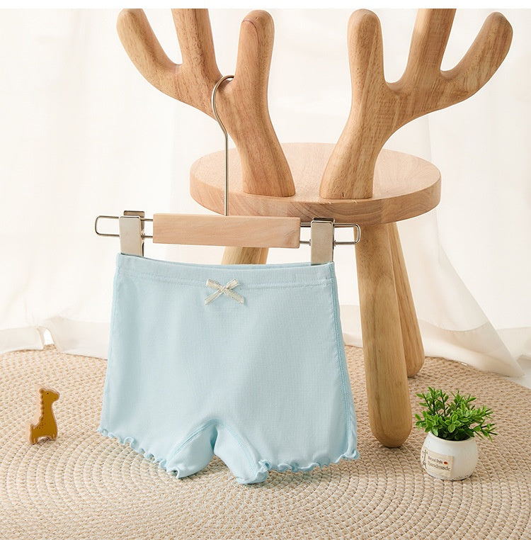 Été filles mince sans couture anti-exposition short de sécurité