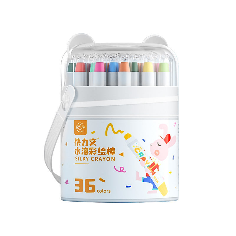 Pastels d'huile pour enfants lavables qui se fendent ou saignent par le papier