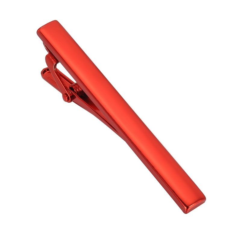 Aspirateur plaqué brillant brossé Tie Clip