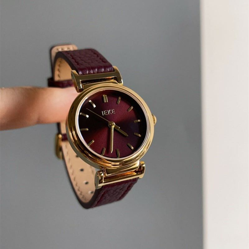 Meilleurs ventes Ankla Red Year Watch pour les femmes Vintage Style