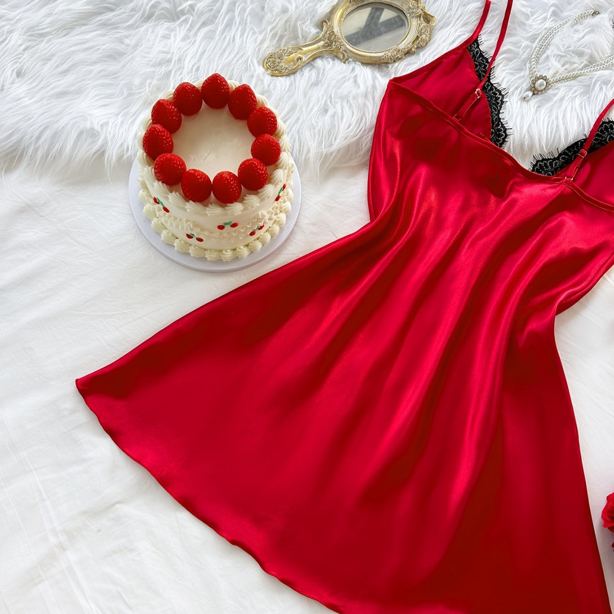 Femmes en dentelle Légèreté Printemps été Loungewear
