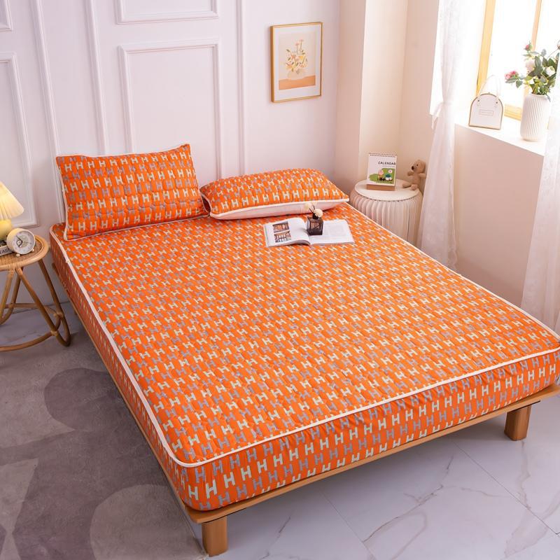 Cotton recouvert anti-dérapant tapis de lit