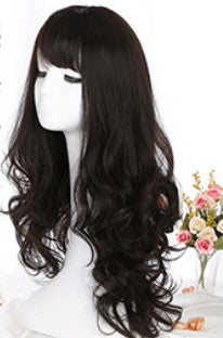 Perruque à cheveux bouclés