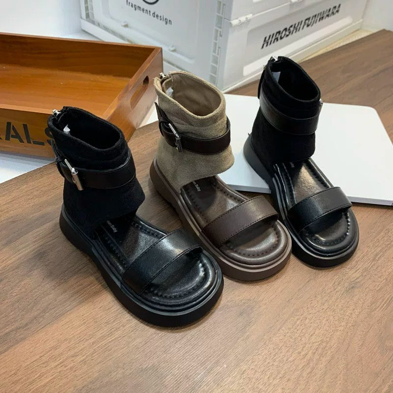 Été Européen Style filles Sandales romaines