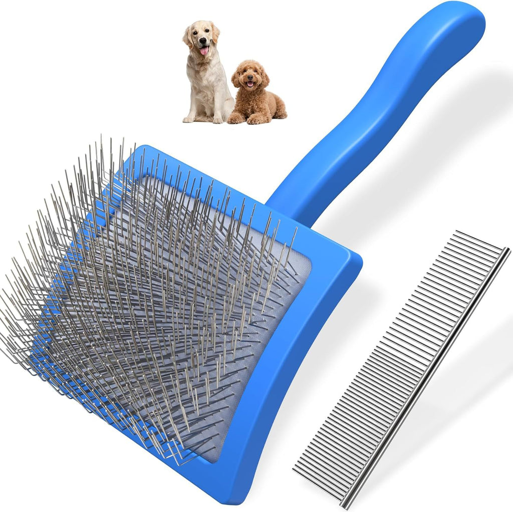 Brosse de maquillage pour chien de peigne droite