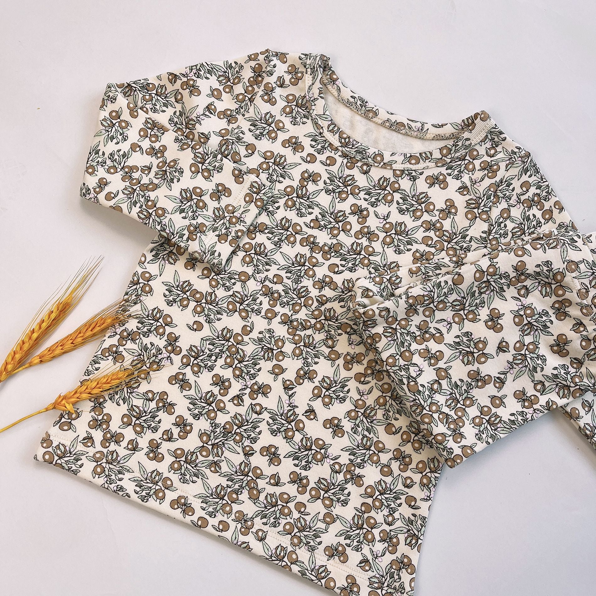 Mode Vêtements à la maison Pyjama Imprimer Costume parent-enfant