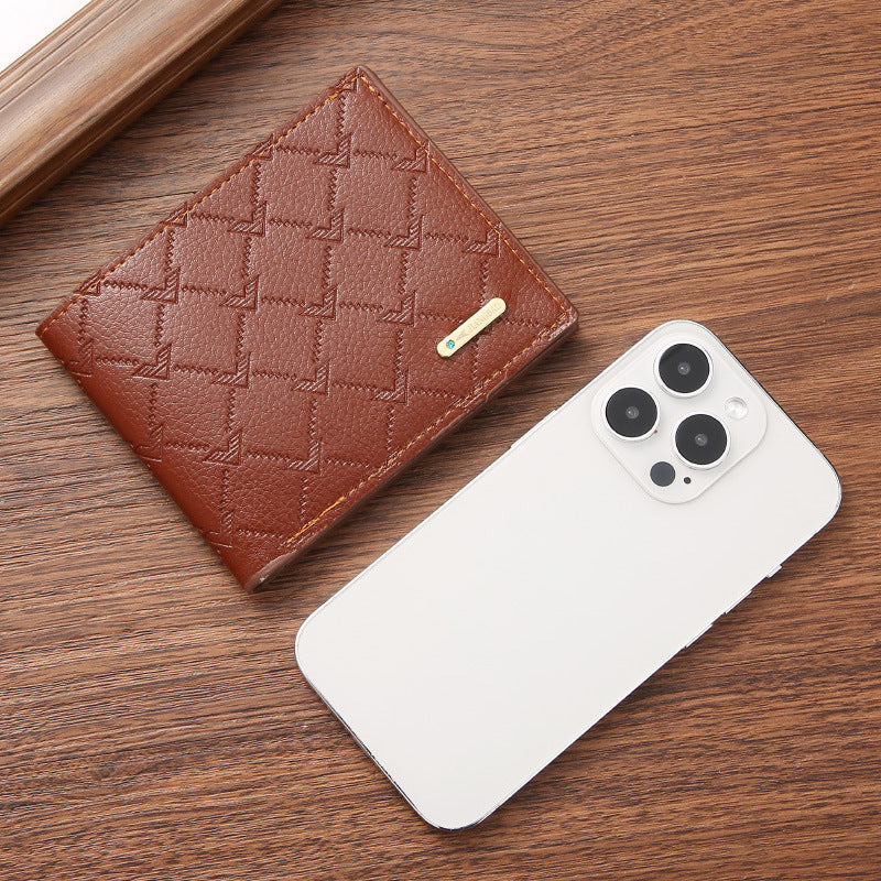 Porte-cartes pour hommes Portefeuille court