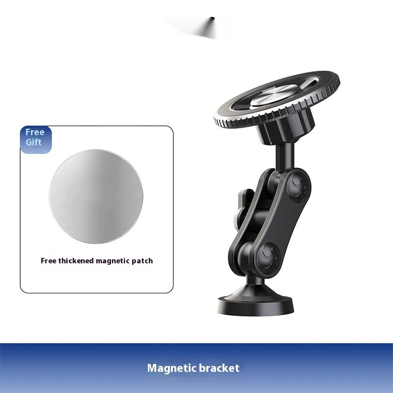 Support de téléphone lazy en alliage d'aluminium pour filature magnétique double
