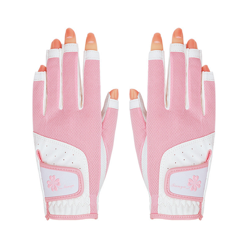 Gants de golf pour femmes antidérapants respirants