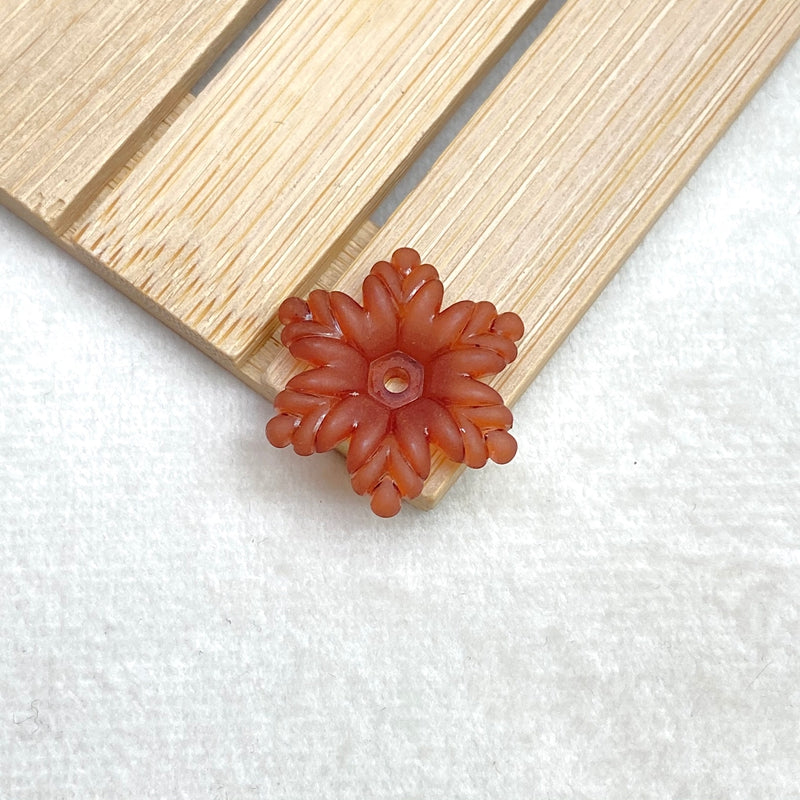 Matte Acrylic Snowflake Spacers