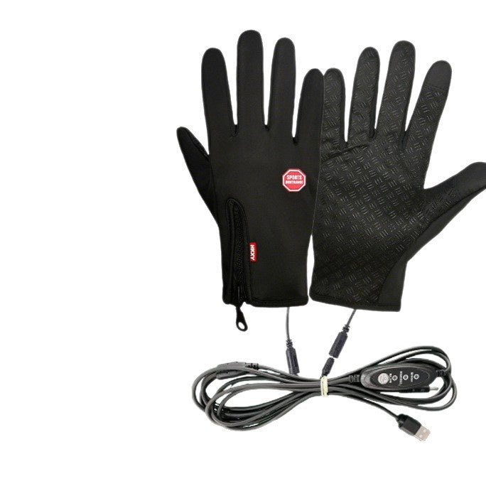 Gants de vélo à écran tactile doublés de polaire