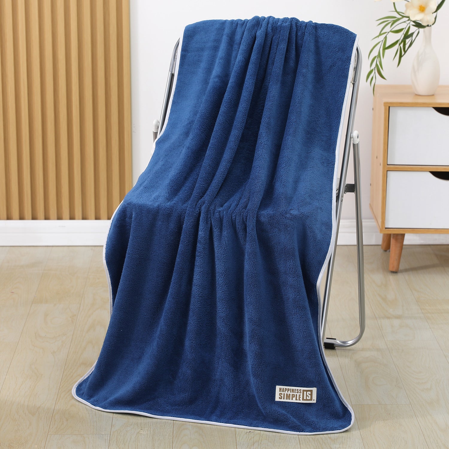 Classe A Serviette de bain en polaire de corail Soft Skin-friendly Très absorbante et sans lint